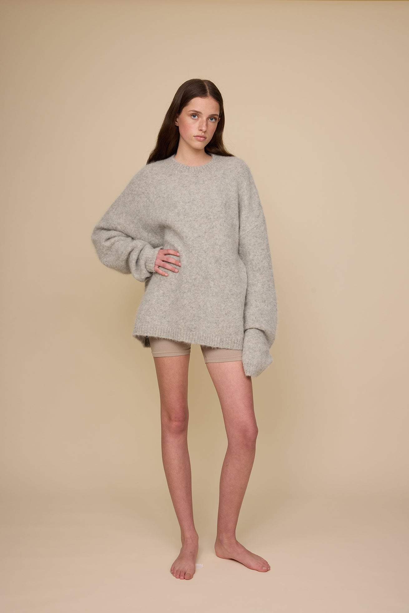 Alpaca Crew - Grey Marle