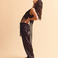 Partie Top  - Black silk