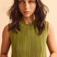 Belle Top - Olive