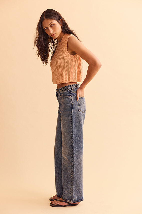 Belle Top - Peach