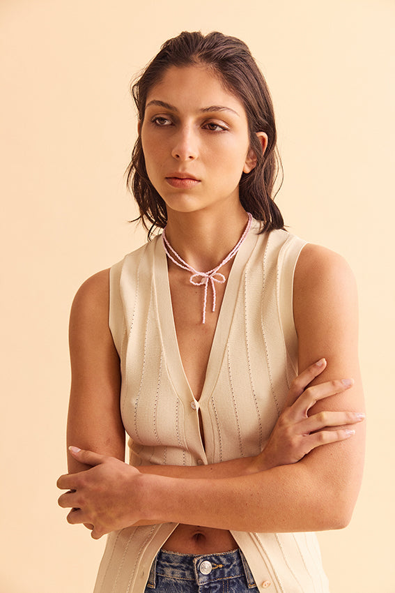 Vera Vest - Cream