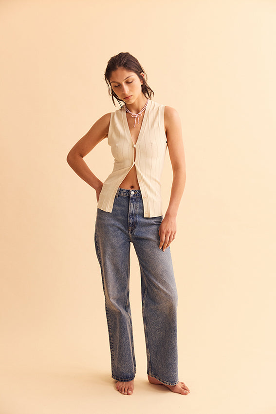 Vera Vest - Cream