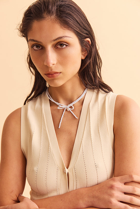 Vera Vest - Cream