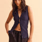 Vera Vest - Navy