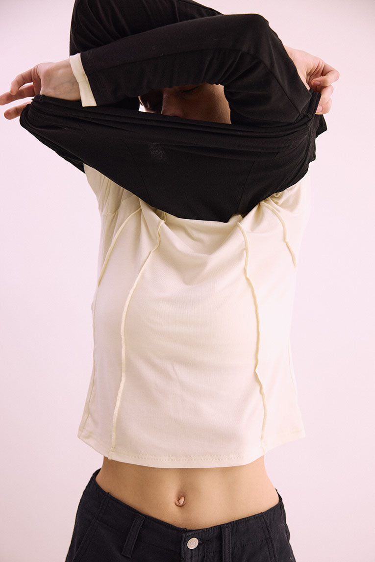 Seam Top - Ivory