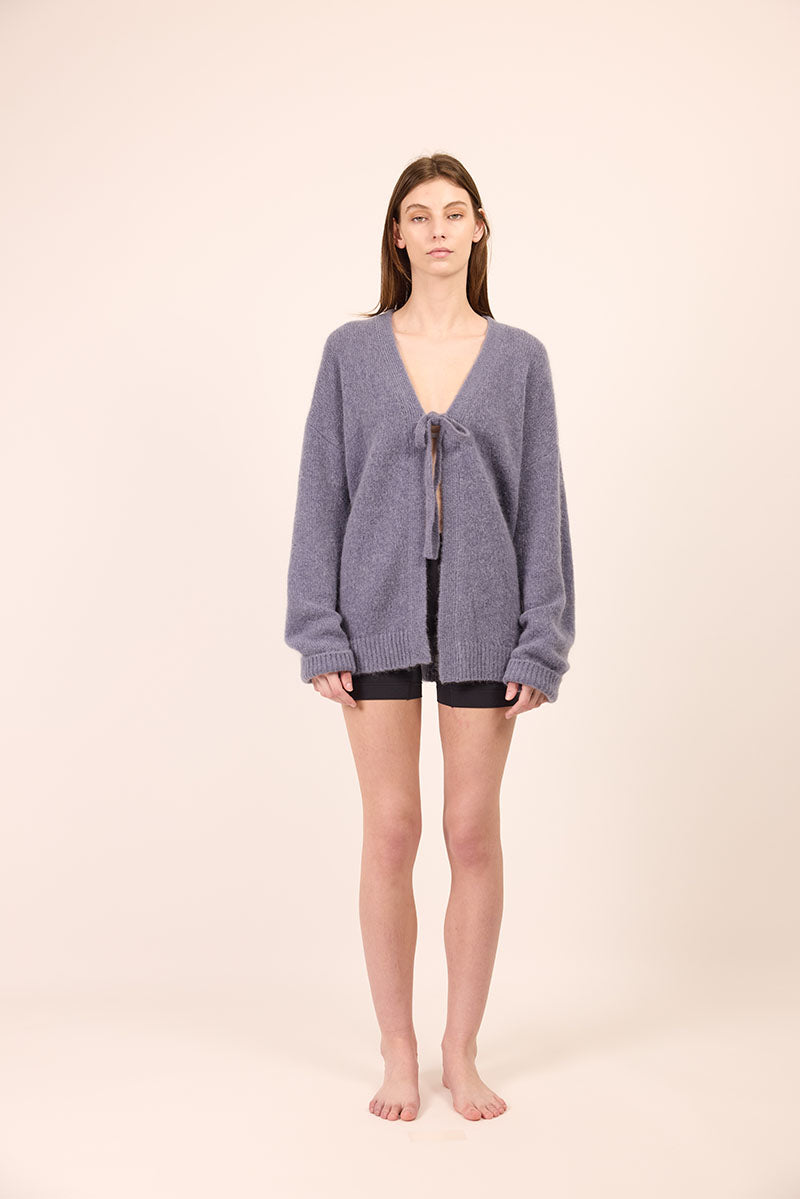Maya Cardi - Denim Blue