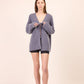 Maya Cardi - Denim Blue