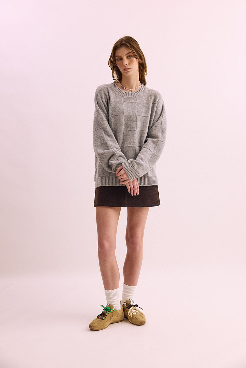 Squares Crew - Grey Sparkle