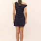 Twist Dress  - Navy blue