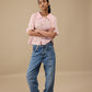 Mini Crochet Shirt - Pink