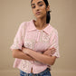 Mini Crochet Shirt - Pink