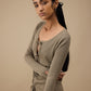 Ivy Top - Khaki