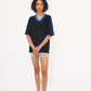 Game Top - Black / Electric Blue