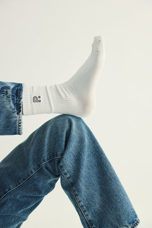 Rib Socks - Black P.