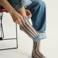 Mesh Socks - Blue Stripe