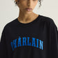 College Tee - Black / Cobalt