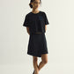 Circle Crop Tee- Black