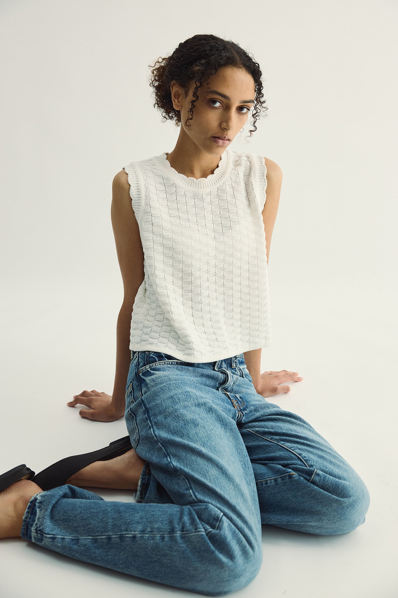 Ruth Top - White