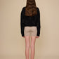 Squares Cardi - Black Sparkle