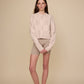 Squares Cardi - Oat Sparkle