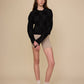Squares Cardi - Black Sparkle