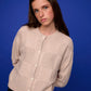 Squares Cardi - Oat Sparkle