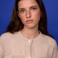 Squares Cardi - Oat Sparkle