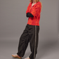 Hand-Crochet Shirt - Red / Orange