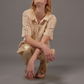 Hand-Crochet Shirt - Nudes