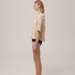 Hand-Crochet Shirt - Nudes