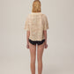 Hand-Crochet Shirt - Nudes