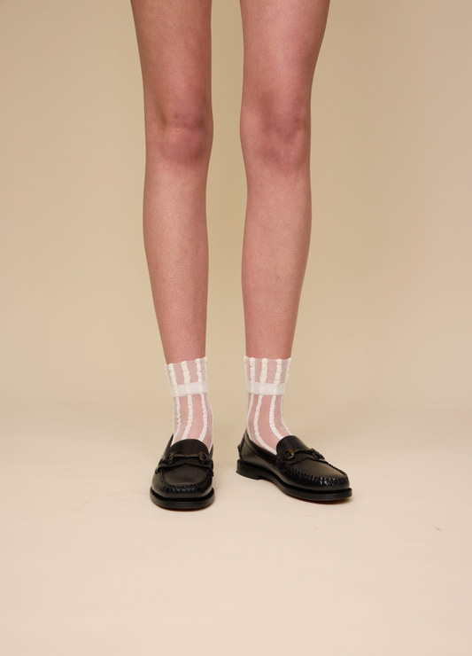 Mesh Socks - Cream