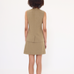 Button Vest - Olive