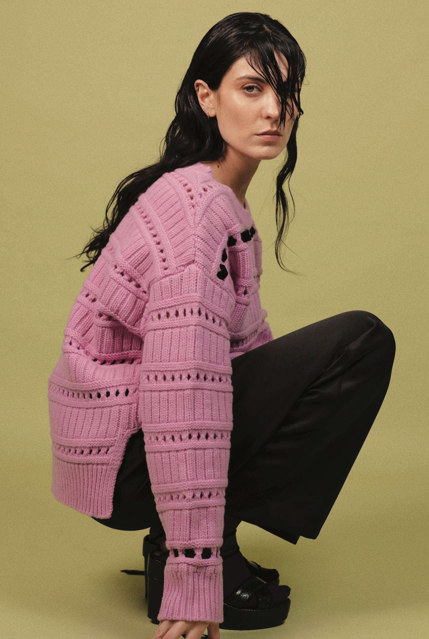 Marjory Sweater - Magenta